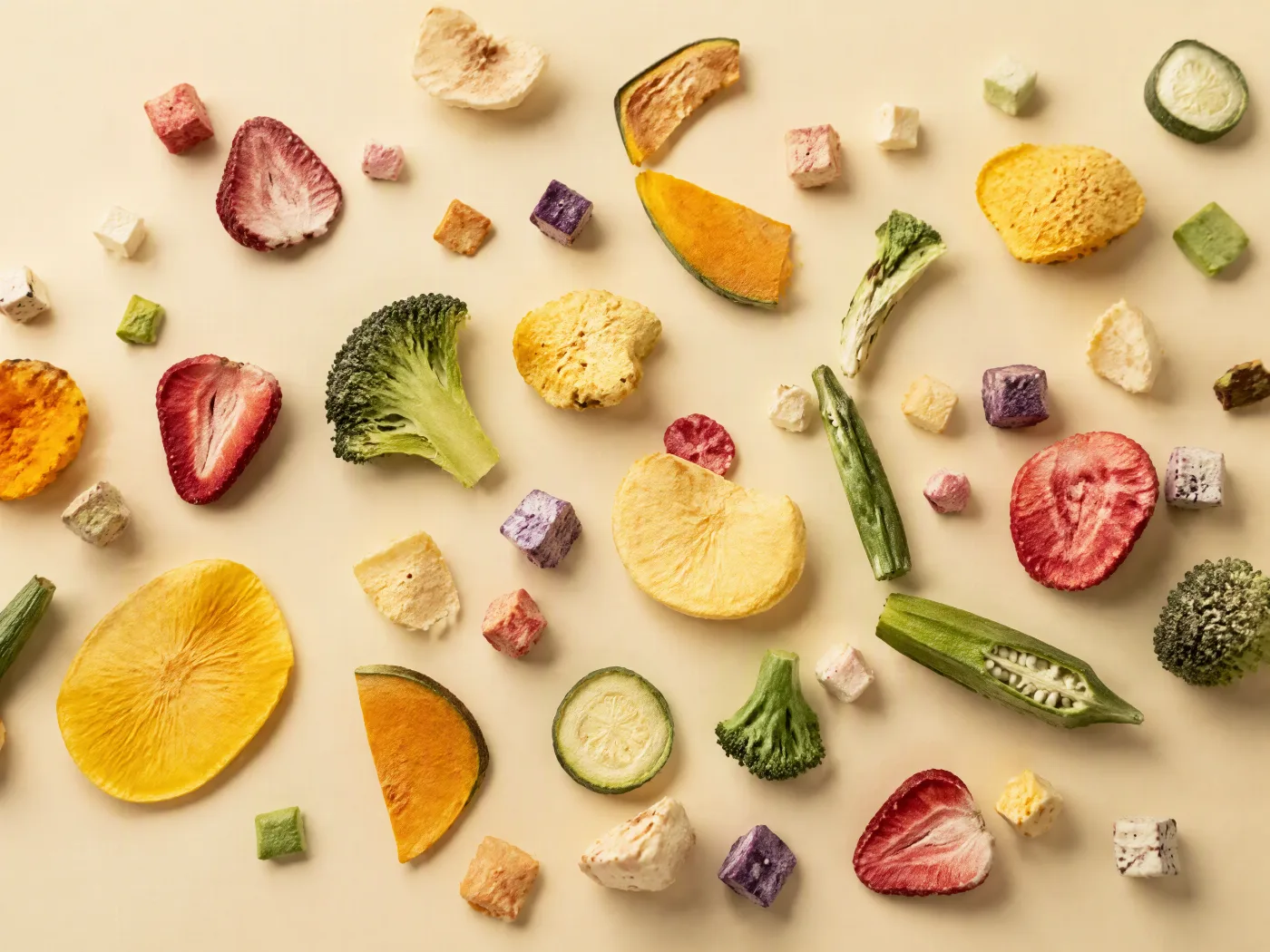 Freeze-Dried Fruit & Vegetable Mix